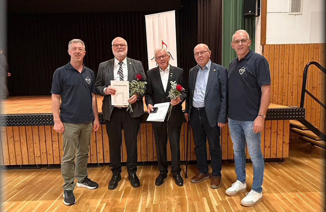 Zentrale Ehrung des Chorverbands Siegerland